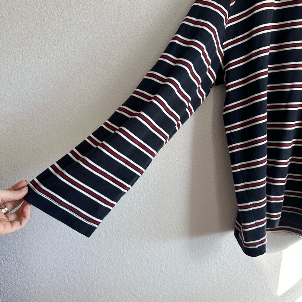 Aritzia Babaton Interlock Eton Cotton Longsleeve - Picture 6 of 12